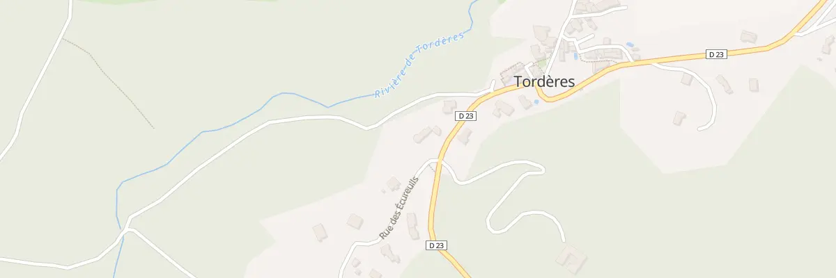 Plan du 8 Rue des Ecureuils à Tordères