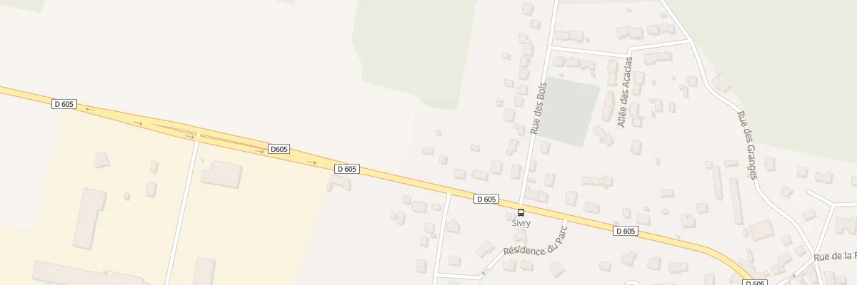 Plan du 37 Rte Nationale 105 à Sivry-Courtry
