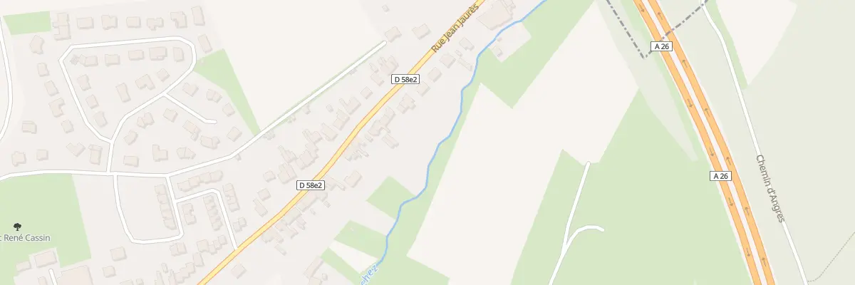 Plan du 76 Rue Jean Jaurés à Souchez