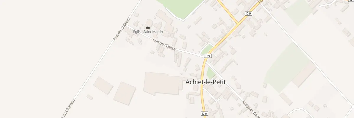 Plan du 4 Rue de l’Eglise à Achiet-le-Petit