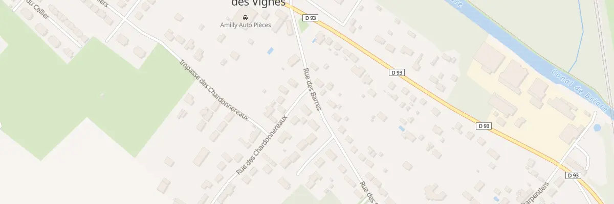 Plan du 146 Rue des Barres à Amilly