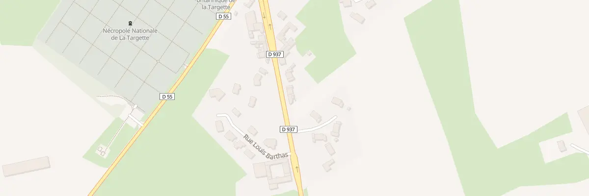 Plan du 5 Rte de Béthune à Neuville-Saint-Vaast