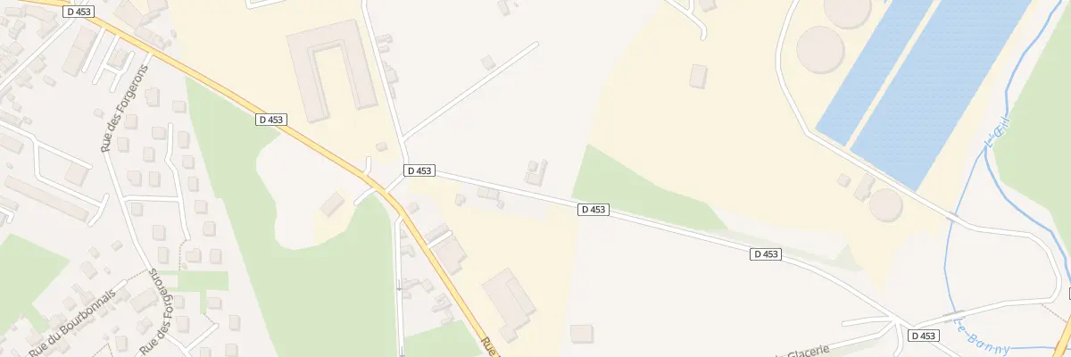 Plan du 3 Rue Henri Laville à Commentry