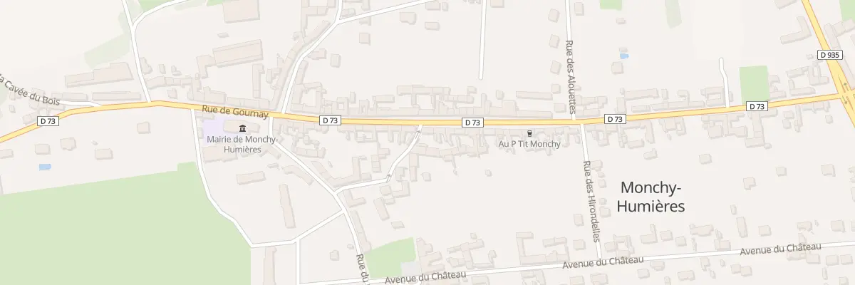 Plan du 22 Rue de Vaubrun à Monchy-Humières