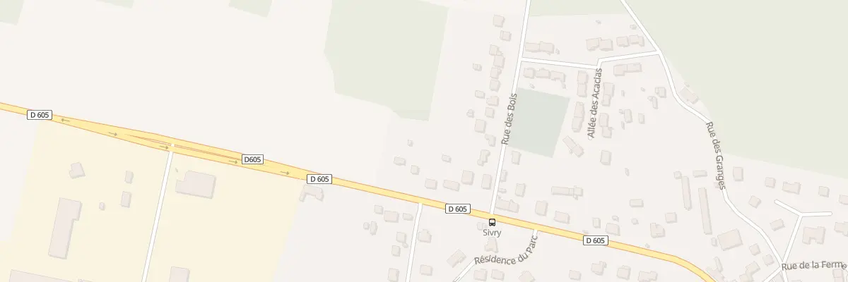 Plan du 35B Rte Nationale 5 B à Sivry-Courtry