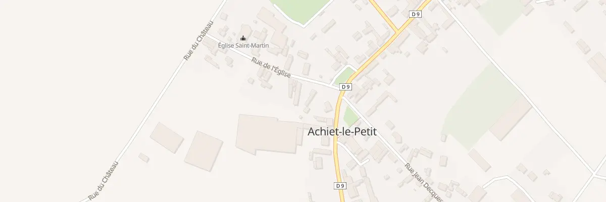 Plan du 2 Rue de l’Eglise à Achiet-le-Petit