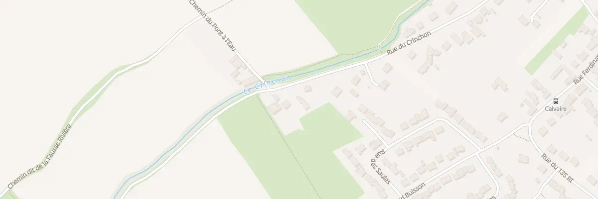 Plan du 53 Rue du Crinchon à Agny