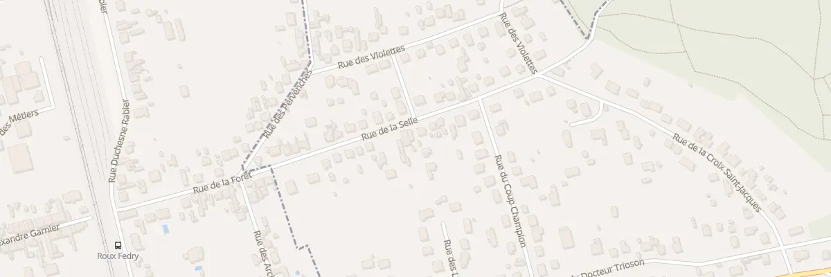 Plan du 174 Rue de la Selle à Amilly