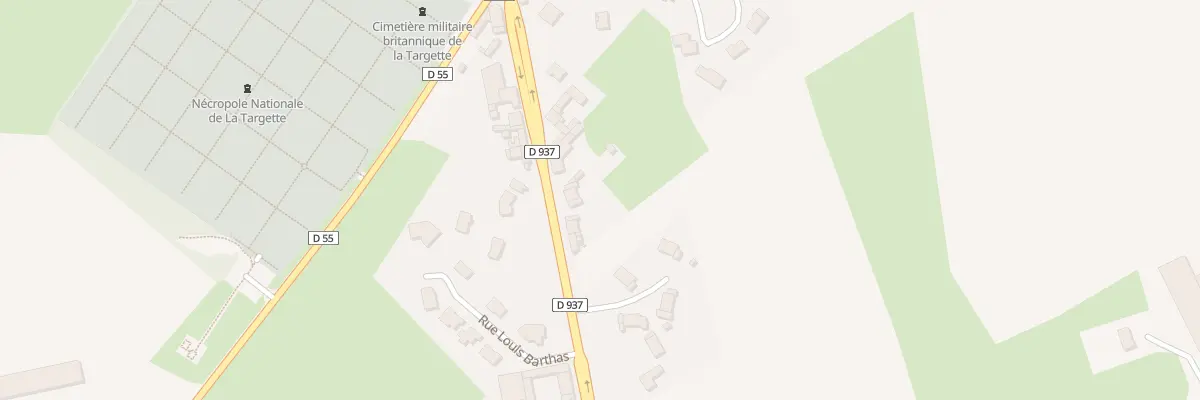 Plan du 7 Rte de Béthune à Neuville-Saint-Vaast