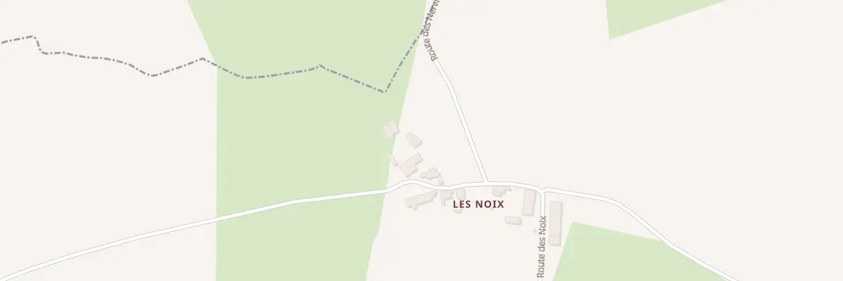 Plan du 5020 Les Noix à Saint-Caprais