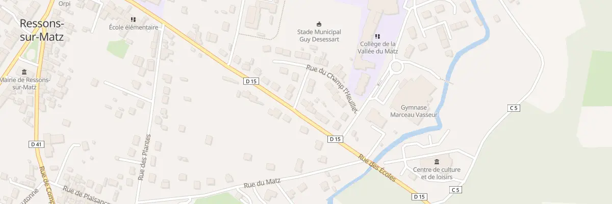 Plan du 31 Rue de la Prairie de Bayencour à Ressons-sur-Matz