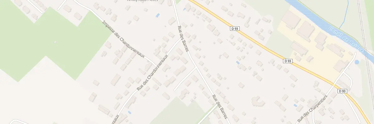 Plan du 182 Rue des Barres à Amilly