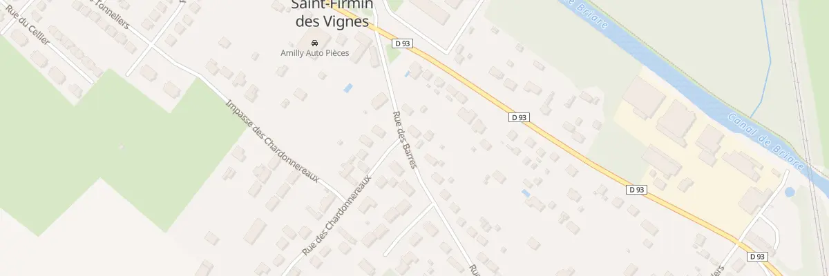 Plan du 133 Rue des Barres à Amilly