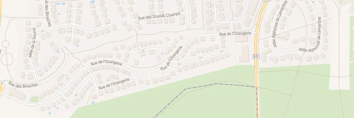 Plan du 50 Rue de l’Orangerie à Montévrain