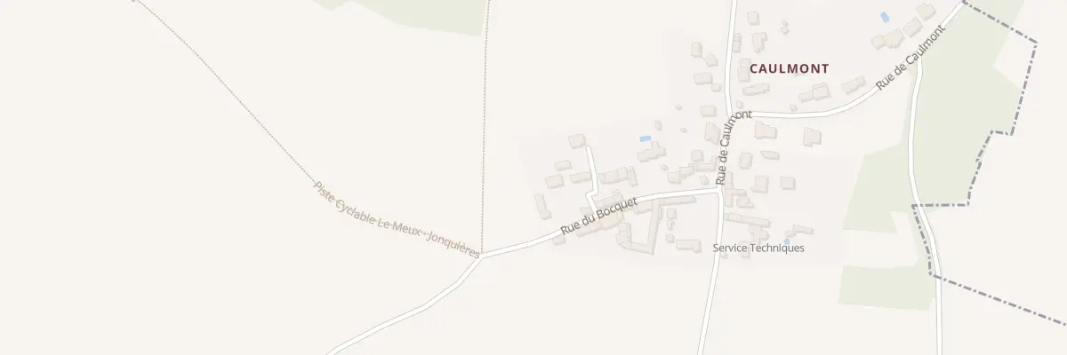 Plan du 16 Rue du Bocquet au Meux
