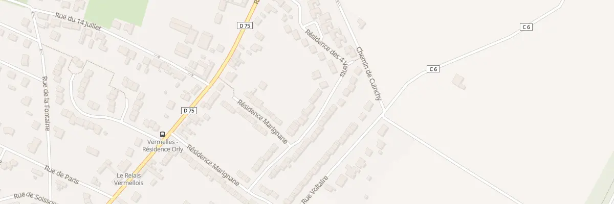 Plan du 86 Res Marignane à Vermelles