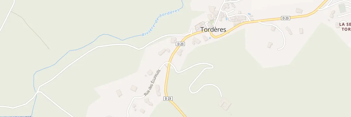 Plan du 11 Rue des Ecureuils à Tordères