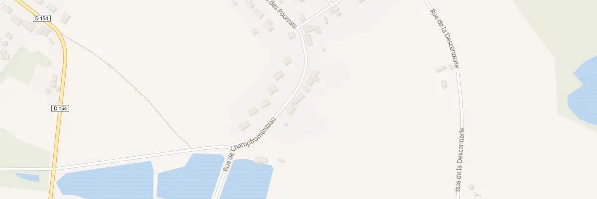 Plan du 20 Rue de Champfromenteau à Commentry