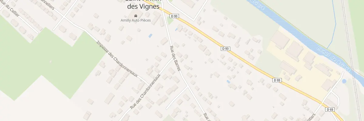 Plan du 151 Rue des Barres à Amilly