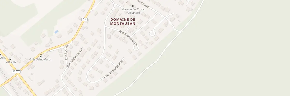 Plan du 22 Rue Saint Martin à Souppes-sur-Loing