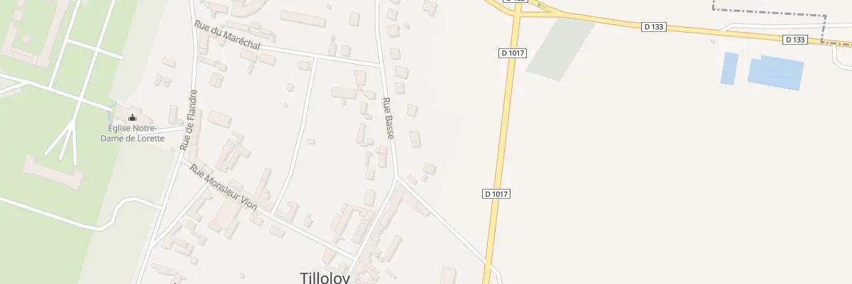 Plan du 56 Rue Basse à Tilloloy