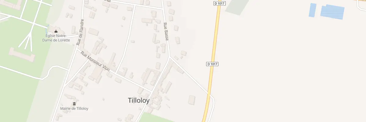 Plan du 54 Rue Basse à Tilloloy
