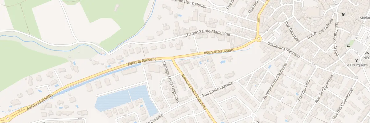 Plan du 5 Av Fauvelle à Thuir