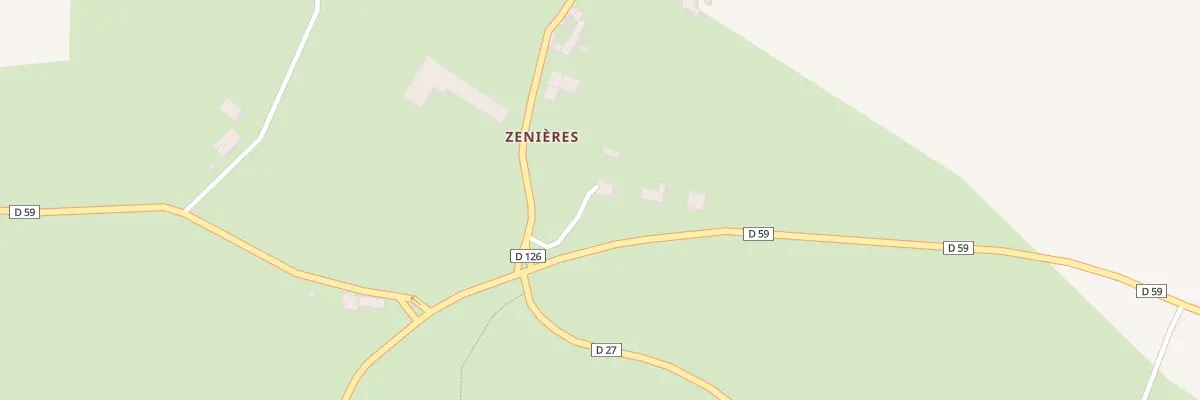 Plan du 5456 Zenieres à Montrozier