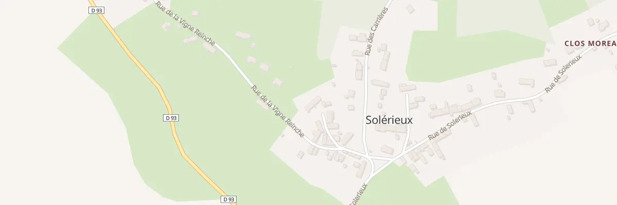 Plan du 3 Imp de la Cour à Gron