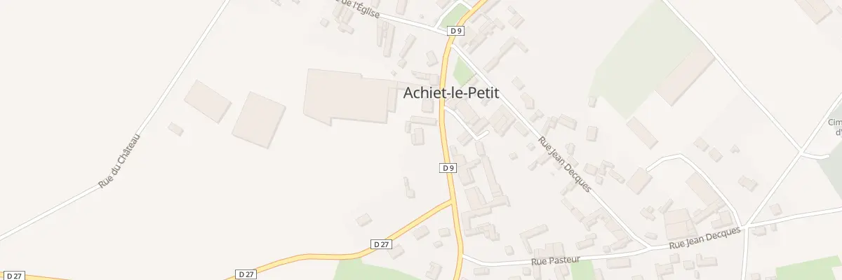 Plan du 5B Rue de Miraumont à Achiet-le-Petit