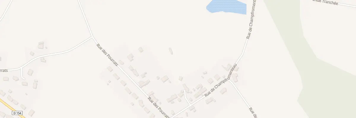 Plan du 45 Rue de Champfromenteau à Commentry