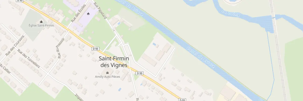Plan du 80 Rue Papelard à Amilly