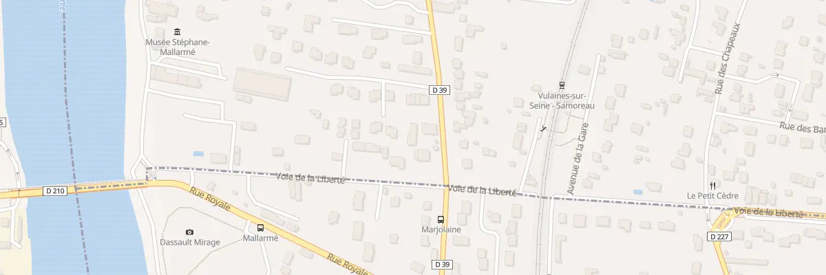Plan du 1B Rte d’Héricy à Vulaines-sur-Seine