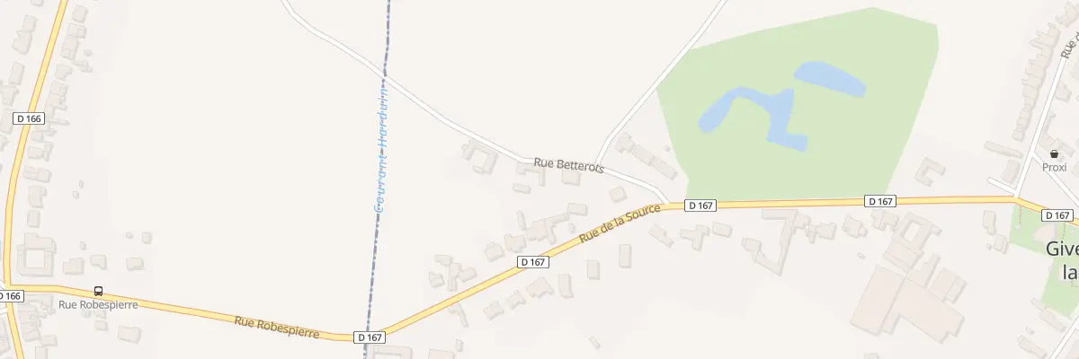 Plan du 5 Rue Betterots à Givenchy-lès-la-Bassée