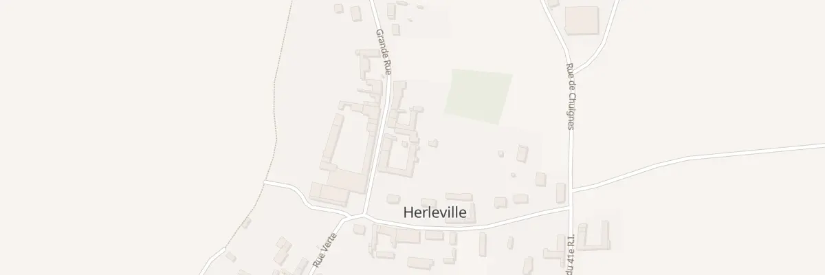 Plan du 17 Gr Grande Rue à Herleville