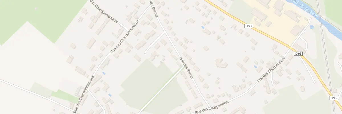 Plan du 280 Rue des Barres à Amilly