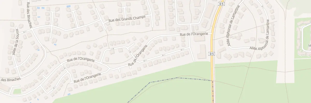 Plan du 82 Rue de l’Orangerie à Montévrain