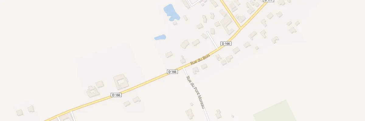 Plan du 222 Rue du Bois à Richebourg