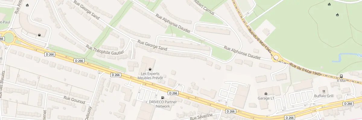 Plan du 19 Rue George Sand à Arras