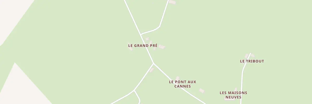 Plan du 3 Le Grand Pre à Blet