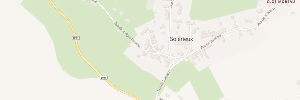 Plan du 27 Rue de la Vigne Reinche à Gron