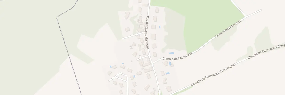 Plan du 181 Rue du Champ du Mont à Jaux