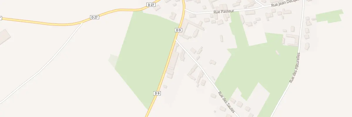 Plan du 1 Rue des Saules à Achiet-le-Petit