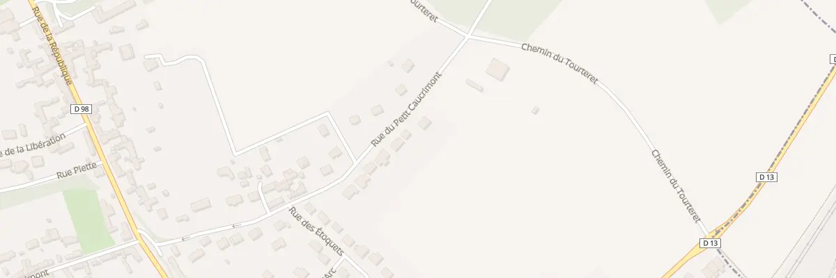 Plan du 30 Rue du Petit Caucrimont au Meux
