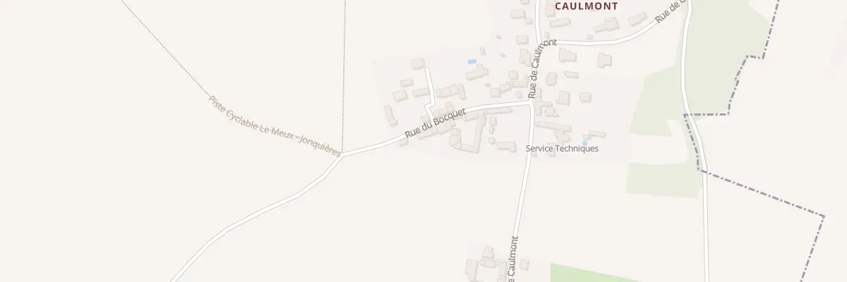 Plan du 5 Rue du Bocquet au Meux