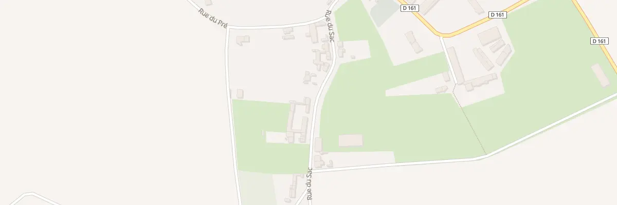 Plan du 22 Rue du Sac à Fouquescourt