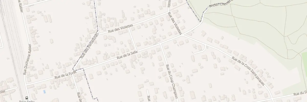 Plan du 230 Rue de la Selle à Amilly