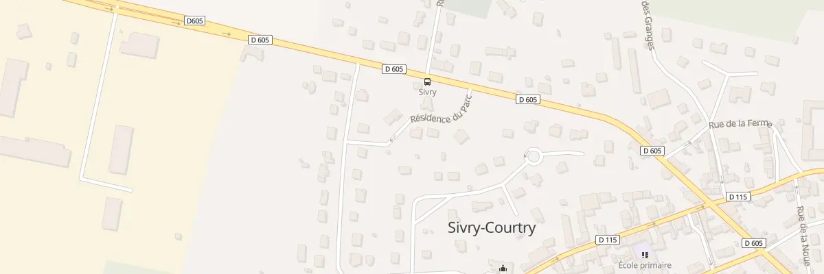 Plan du 5 Res Residence du Parc à Sivry-Courtry