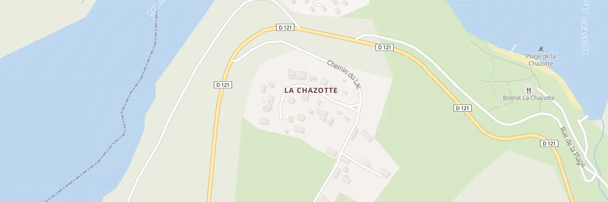 Plan du 5231 La Chazotte à Saint-Jacques-d’Ambur