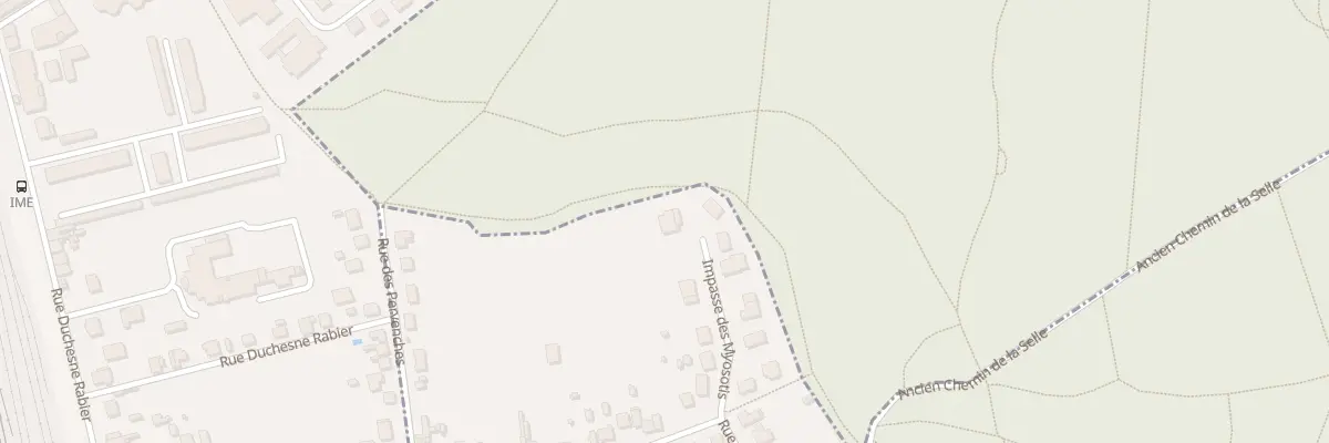 Plan du 150 Imp des Myosotis à Amilly